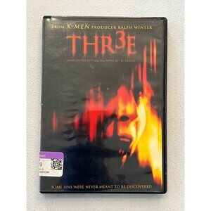 Thr3e 2006 DVD Thriller Movie Based On Ted Dekker Novel Pre-Owned